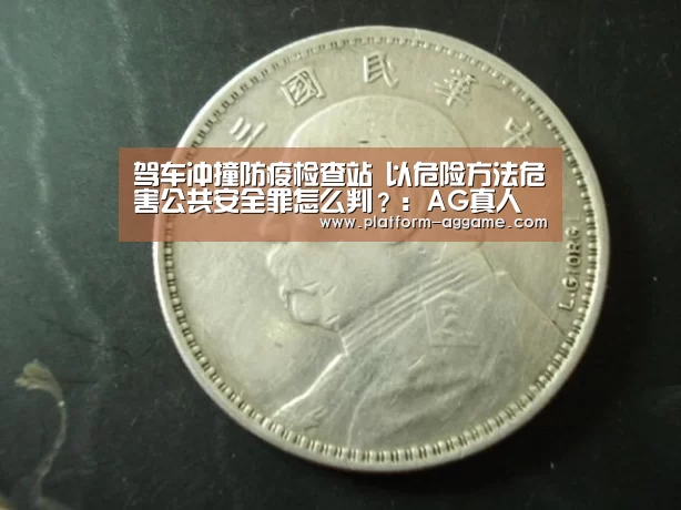 驾车冲撞防疫检查站 以危险方法危害公共安全罪怎么判?:AG真人下载(图1) AG真人app